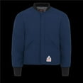 thumbnail image 1 of Bulwark LNL8NV-LN-M Mens Midweight Nomex FR Sleeved Liner Jacket, Navy - Medium - Long, 1 of 1