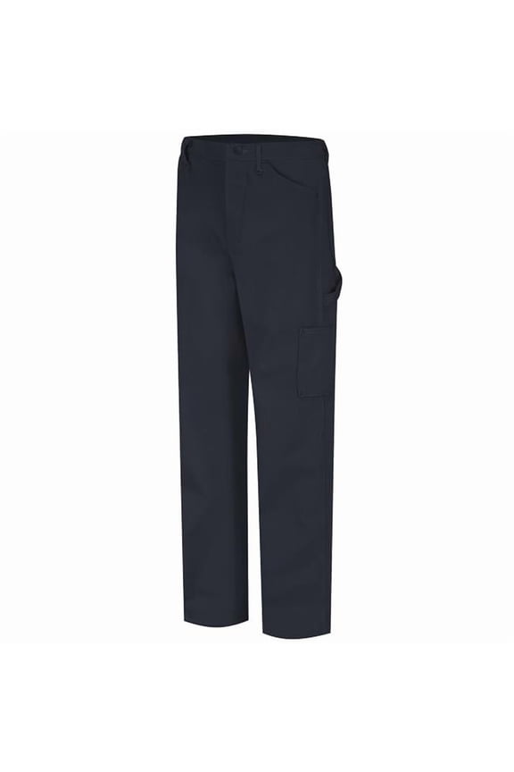 PLJ8NV-44-34 Mens Midweight FR Dungaree Pant, Navy Duck - Size 44 - 34 in. Inseam