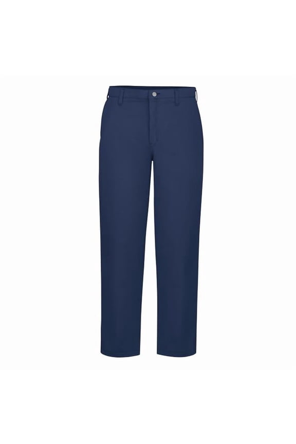 PLW2NV-33-28 Mens Midweight Excel FR ComforTouch Work Pant, Navy Blue - 33 in. Waist - 28 in. Inseam
