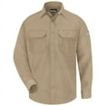 thumbnail image 1 of Bulwark Snap-Front Uniform Shirt - Nomex® IIIA - 4.5 oz. - Long Sizes SNS2L Tan MT, 1 of 1