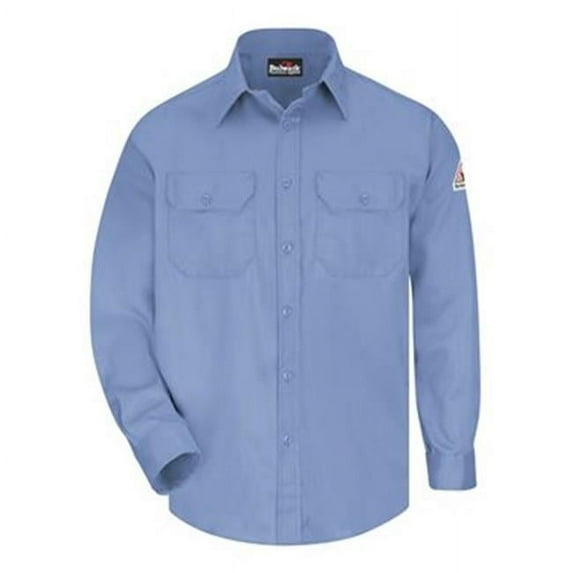 Bulwark Uniform Shirt - Long Sizes SLU8L Light Blue M