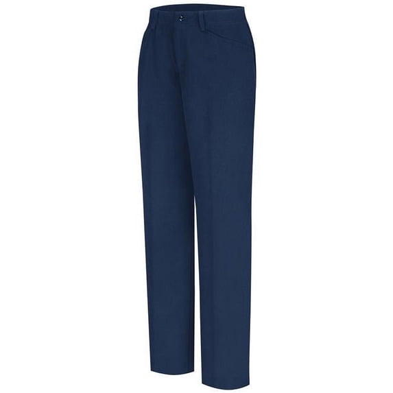 Bulwark PMW3NV-14-25 Womens Lightweight FR Work Pant, Navy - Size 14 - 25 in. Inseam