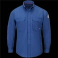thumbnail image 1 of Bulwark QS24RB-RG-XL iQ Series Mens Lightweight Comfort Woven Shirt, Royal Blue - Extra Large - Regular Fit, 1 of 1