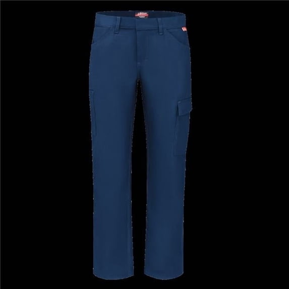 Bulwark QP19NV-00-33 iQ Series Womens Lightweight Comfort Pant, Navy - Size 0 - 33 in. Inseam