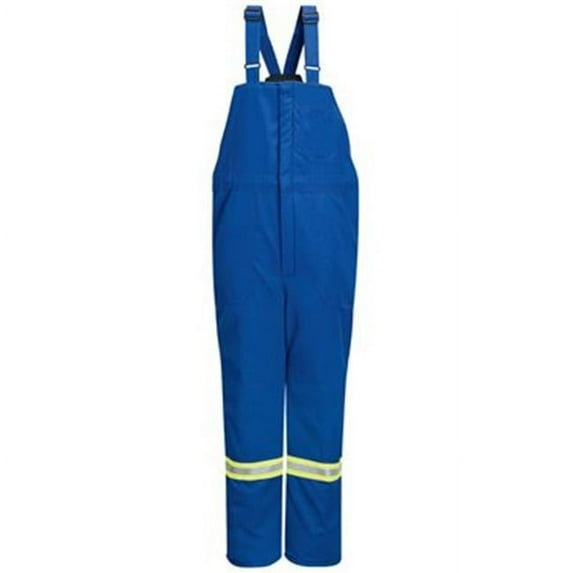 Bulwark Men's Deluxe Insulated Bib Overall with Reflective Trim - CAT 4 - BNNTRB