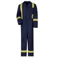thumbnail image 1 of Bulwark Classic Coverall, Excel FR, NAVY, RG52, 1 of 1