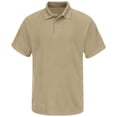 thumbnail image 1 of Bulwark Classic Short Sleeve Polo - CoolTouch®2 SMP8 Khaki 3XL, 1 of 1