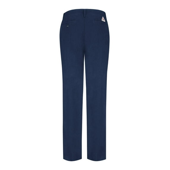 Women`s Work Pants - CoolTouch 2, 12, Navy - 34 Unhemmed