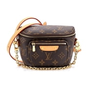 Bum Bag Monogram Canvas Mini By Rebag