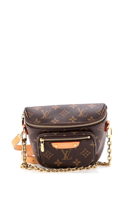 Bum Bag Monogram Canvas Mini By Rebag