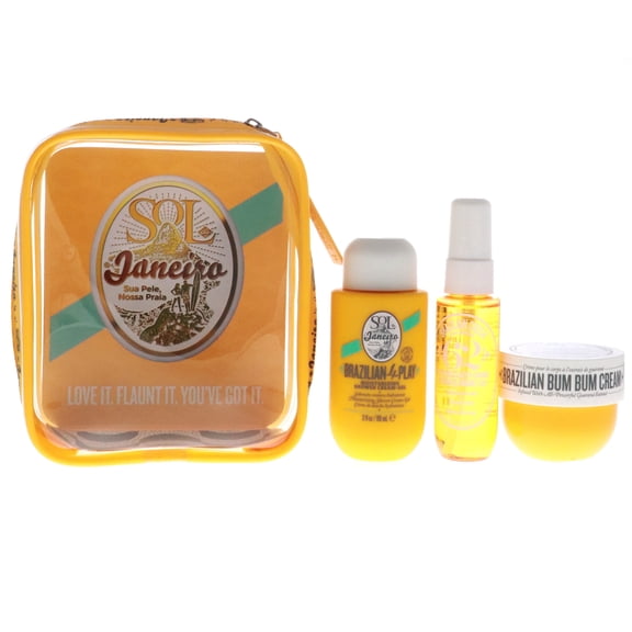 Bum Bum Jet Set by Sol De Janeiro, 3 Piece Gift Set