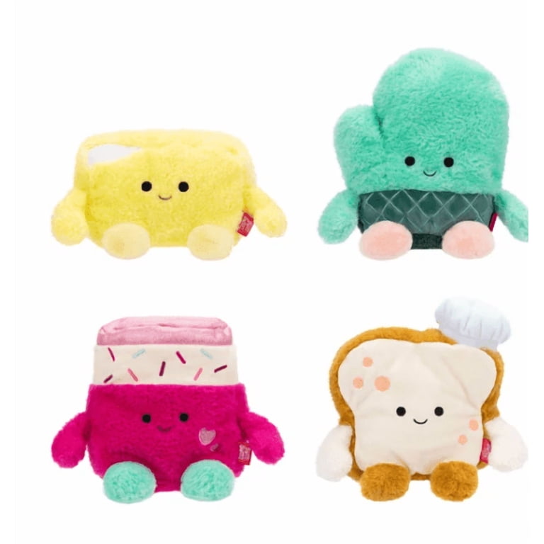 BumBumz 7.5-inch Plush BakerBumz, Omar, Barb, Jamal and Bubba