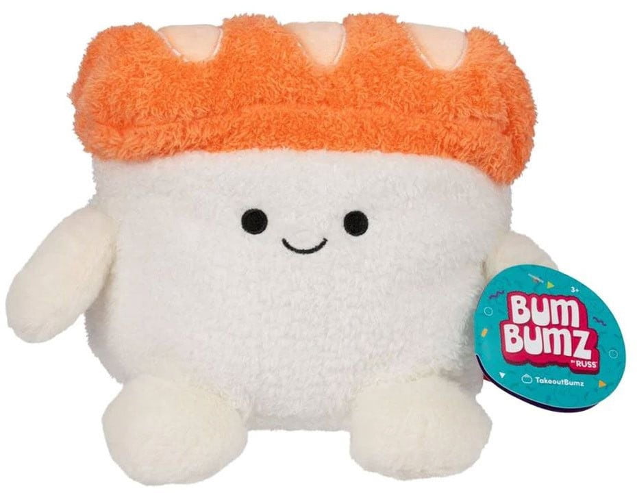 BumBumz 7.5-inch Plush - Seth Salmon Sushi Collectible Stuffed Toy