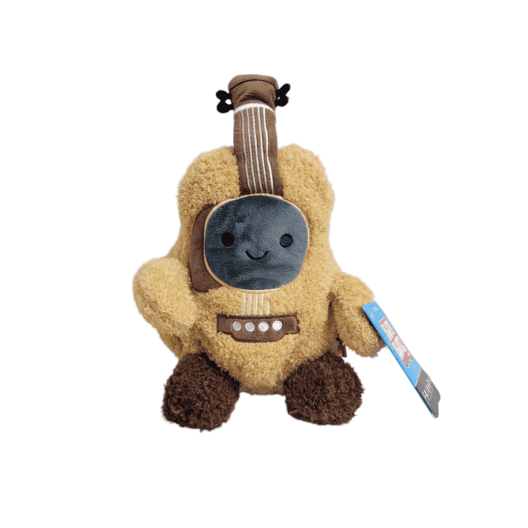 BumBumz Phoebe's Guitar 7.5 in Brown Plush Toy - Walmart.com