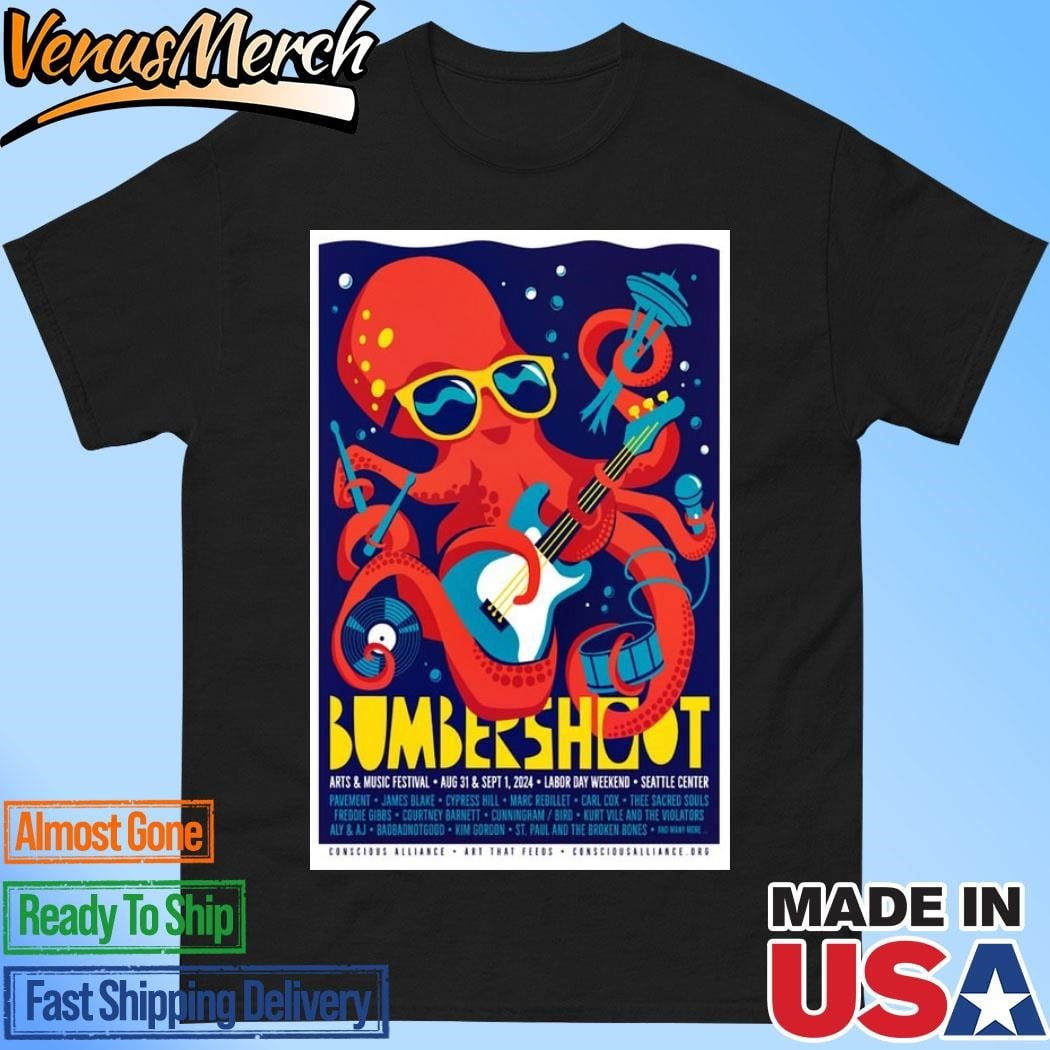 Bumbershoot Arts And Music Festival Aug 31sep 1 2024 Shirt
