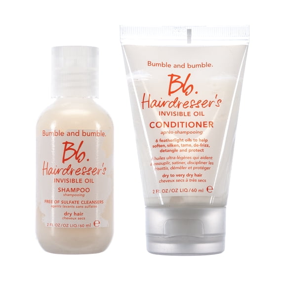 Bumble and Bumble Hairdresser's Invisible Oil Shampoo and Conditioner 2oz/60ml