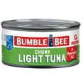 thumbnail image 1 of Bumble Bee Chunk Light Tuna in Vegetable Oil, Wild Caught Skipjack Tuna, Gluten Free, 17g Protein Per Serving, Shelf Stable Can, 12 oz, 1 of 6
