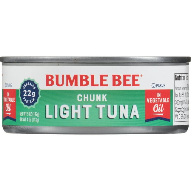Bumble Bee Chunk Light Tuna in Oil 5 oz