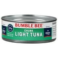 Bumble Bee Chunk Light Tuna in Water, 5 oz can