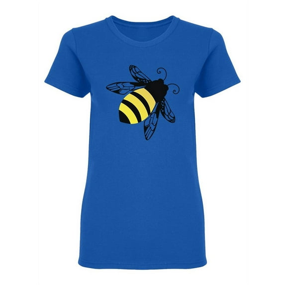 Bumble Bee Design Shaped T-Shirt Women -Image by Shutterstock, Female Large