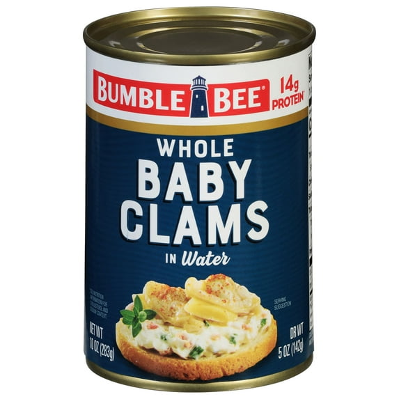 Bumble Bee Fancy Whole Baby Clams 10 oz can