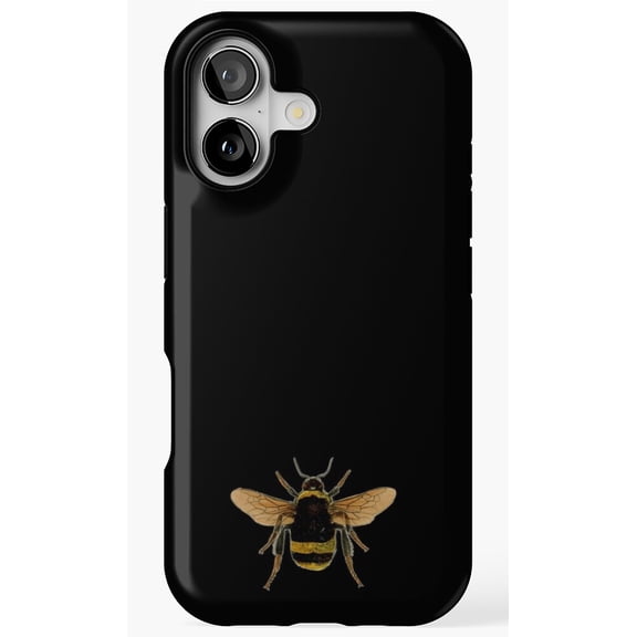 Bumble Bee Garden Insect Nature Art Case Design Phone Case for iPhone 17 16 15 14 13 12 11 Pro Max