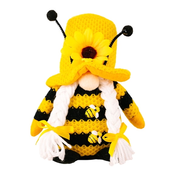 Bumble Bee Gnomes Flower Scandinavian Tomtes Honeybees Gnomes Figurines
