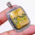 thumbnail image 1 of Bumble Bee Jasper Gemstone Handmade Fashion Ethnic Pendant Jewelry 2.20" SA 685, 1 of 2