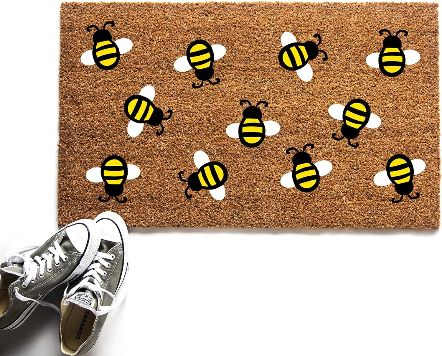 Bumble Bee Outdoor Doormat LowProfile Water Absorption Mats Suitable