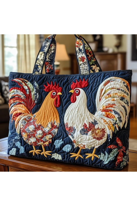 Bumble Bee Quilted Tote Bag