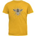 thumbnail image 1 of Bumble Bee Rays Gold Adult T-Shirt - Medium, 1 of 1