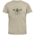 thumbnail image 1 of Bumble Bee Rays Sand Adult T-Shirt, 1 of 1