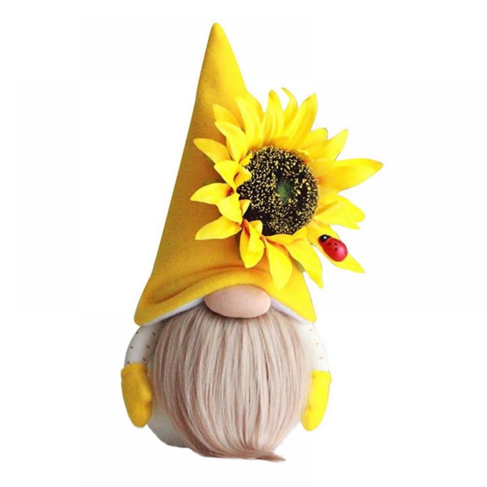 VHTF ! shops 28 inch sunflower fall gnome trio !