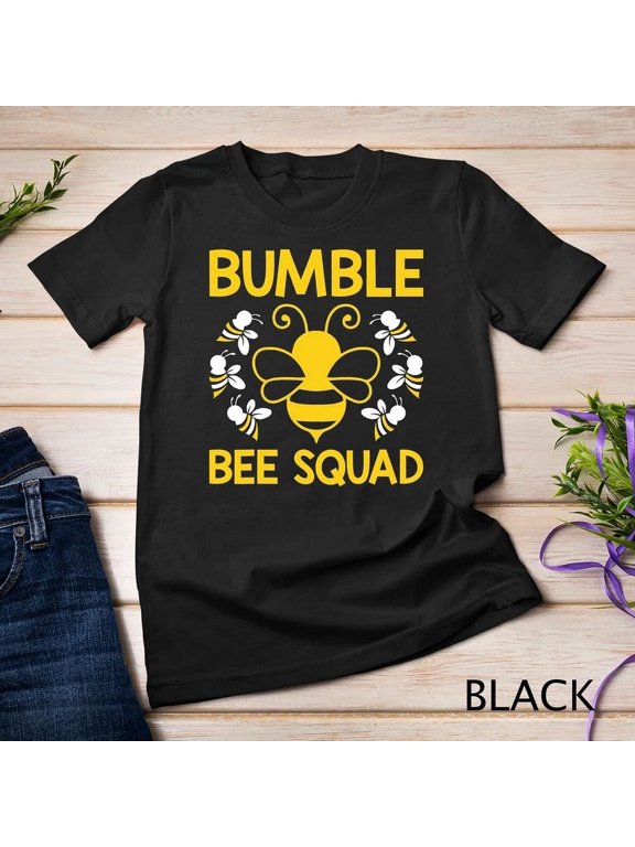 Bumble Bee Squad, Bumblebee Team Group Family & Friends T-Shirt Unisex S-5XL Hot Trending Shirt, not genuine