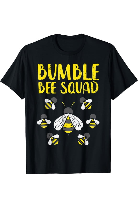 Bumble Bee Squad Funny Bumblebee Friends Team Men Women Kids T-Shirt