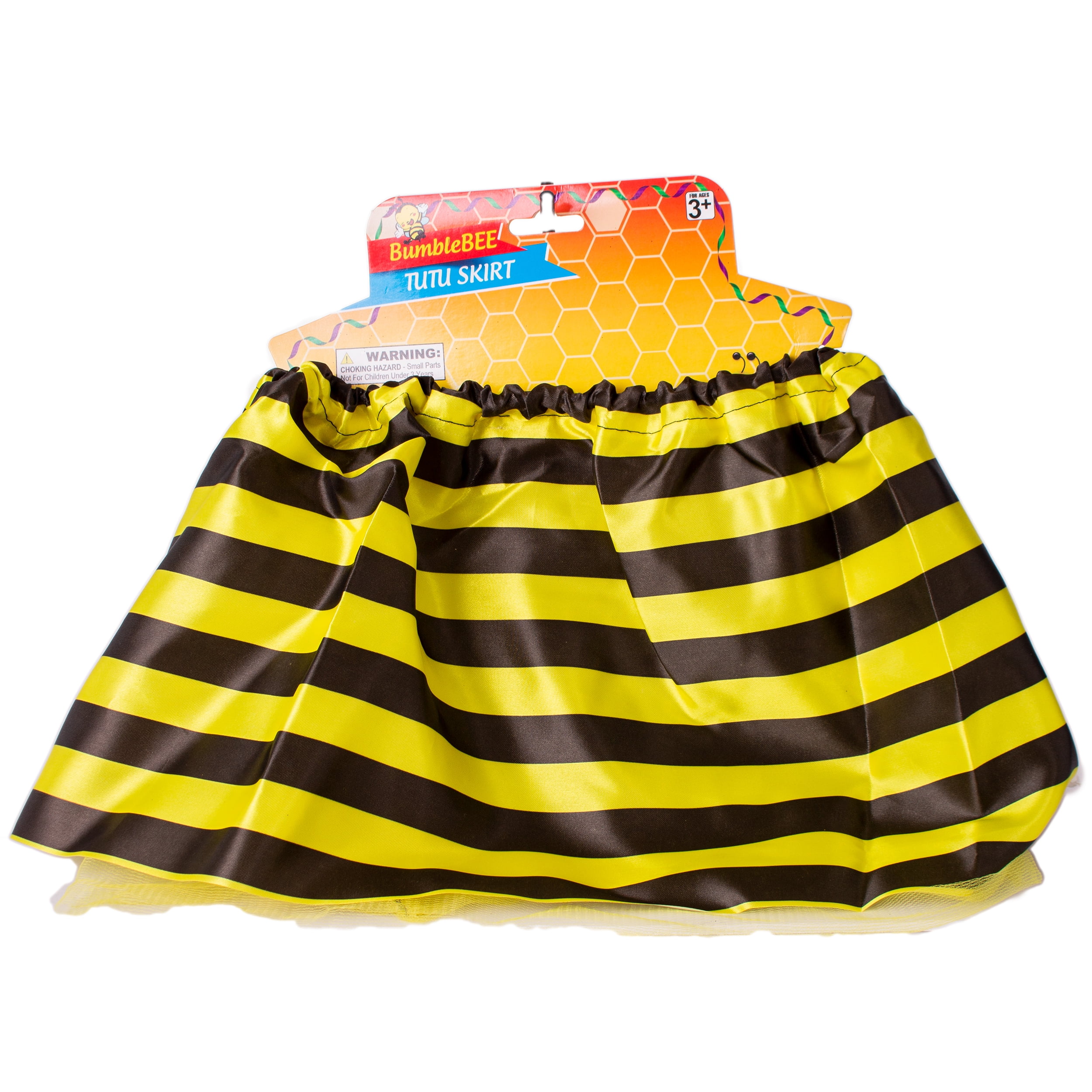Girls Bee Yellow & Black Stripe Tutu Costume, Ships Fast