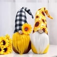 thumbnail image 1 of Bumble Bee Striped Gnome Scandinavian Tomte Swedish Elf Plush Doll, Home Decor Luck Charm for Bee Festival Spring Summer Birthday Holiday Gift, 2Pcs Set Adorable Soft Cloth 12.2 Inch Bee Decor, 1 of 9