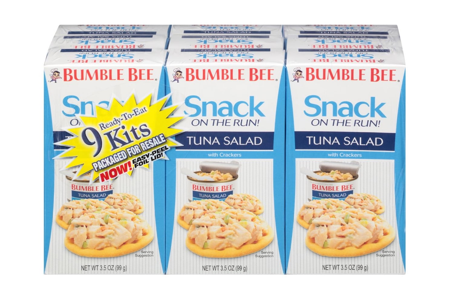 Bumble Bee Tuna Salad Snack on the Run, 9 pk./3.5 oz.