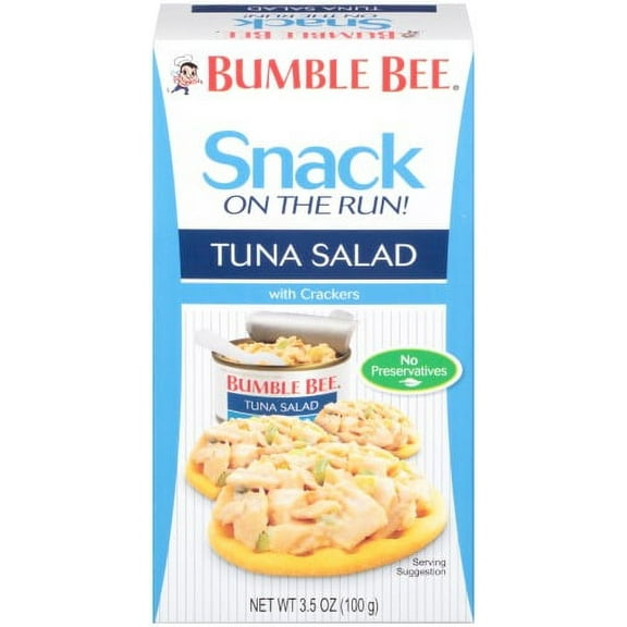 Bumble Bee Tuna Salad with Crackers Snack Kit (Pack of 4)
