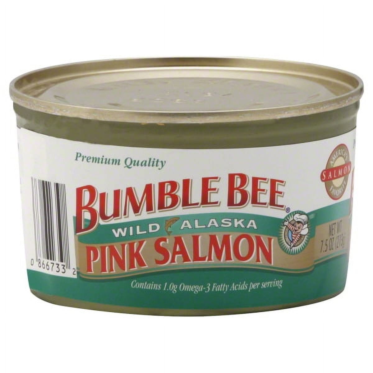 Bumble Bee Wild Pink Salmon 7.5 oz. Can
