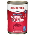 thumbnail image 1 of Bumble Bee Wild Caught Red Sockeye Salmon, Gluten Free, 20g Protein Per Serving, Shelf Stable Can, 14.75 oz, 1 of 8