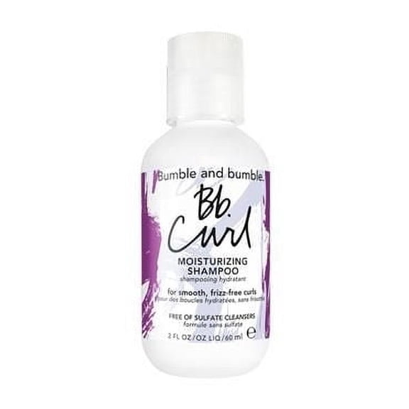 Bumble And Bumble. Curl Moisturizing Shampoo | For Moisturized Curls | Anti Frizz + Color Safe | Coily, Curly, Wavy | With Jojaba Oil, Avocado Oil + Coconut Oil | Travel Size, 2 Fl Oz - Pack of 2