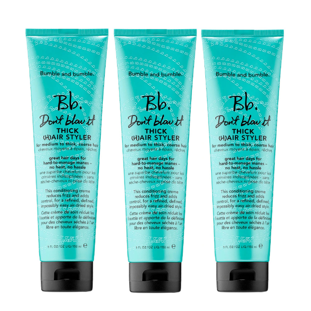 Bumble & Bumble Dont Blow It Thick Hair Styler, 5 oz Each3 Pack