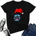 thumbnail image 1 of Bumble Snowman Funny Holiday Monster Parody Art Unisex T-Shirt up to size 5XL, 1 of 2