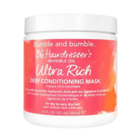 Bumble and Bumble Bb. Hairdresser's Invisible Oil Ultra Rich Deep Conditioning Mask - 7.4 fl oz / 220 mL