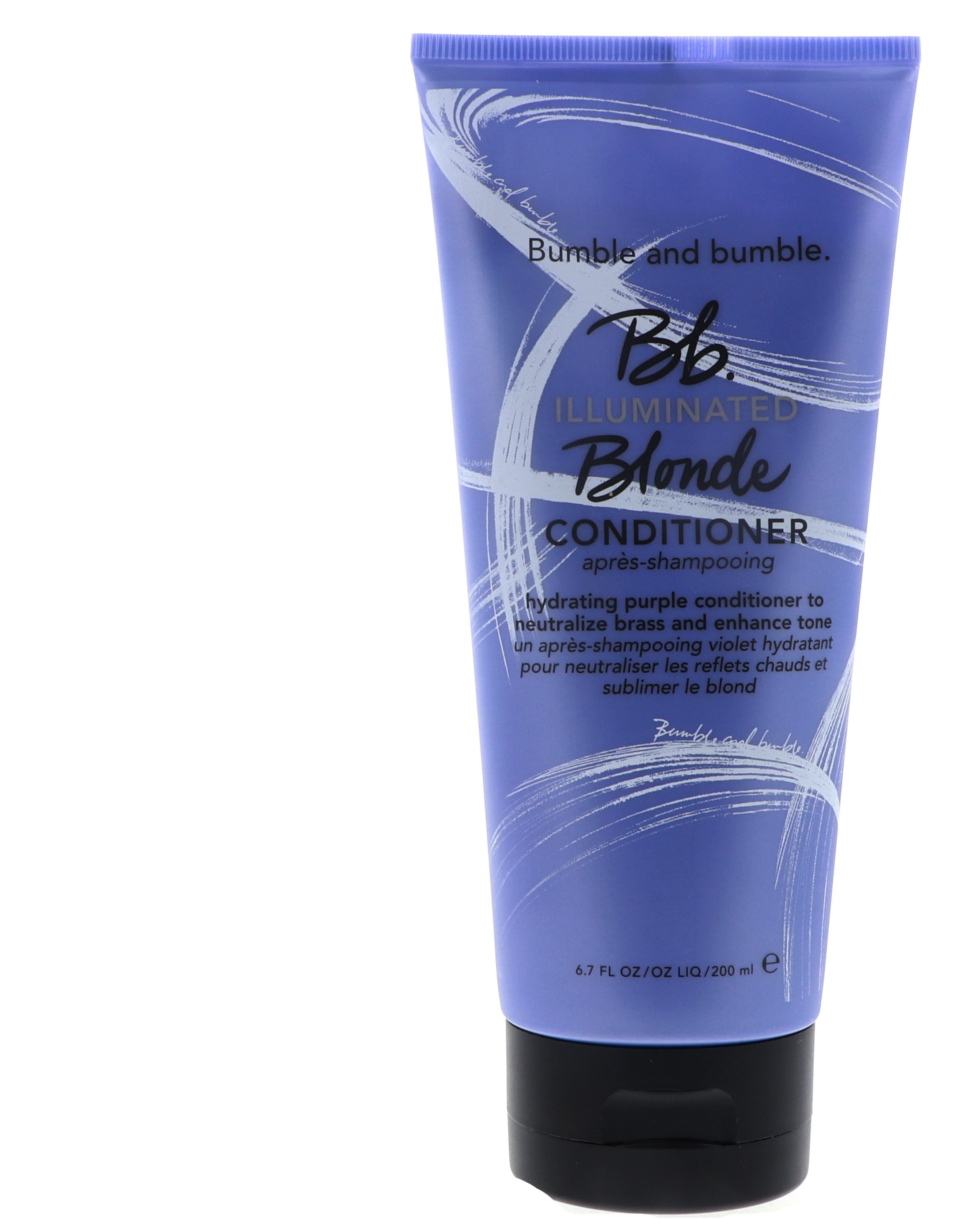 Bumble and Bumble Illuminated Hydrating Purple Conditioner to Neutralize brass and enhance tone 6.7 oz