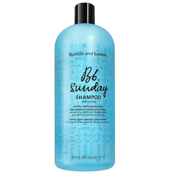 Bumble and Bumble Sunday Weekly Clarifying Shampoo Removes Residue and Buildup For All Hair Types 1000 ml / 33.8 oz