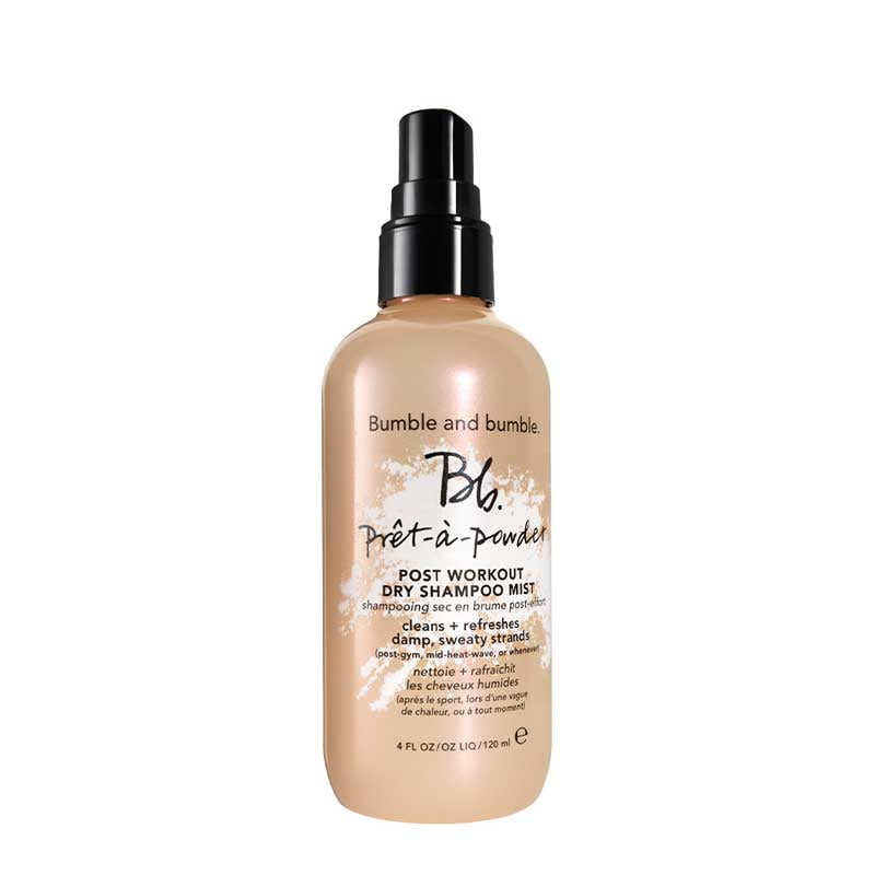 Bumble and bumble Pret-a-Powder Post Workout Dry Shampoo Mist makes sweaty hair might be a thing of the past 120ml