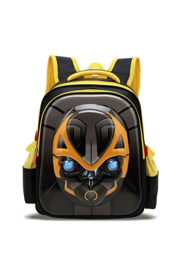 Bumblebee Backpack Cartoon Backpack 3d Comic Book Bag Waterproof Travel Backpack