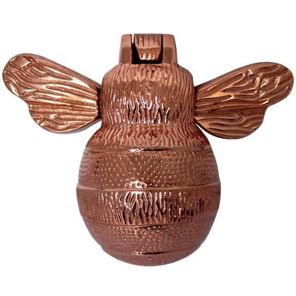 Bumblebee Door Knocker Solid Copper Shiny